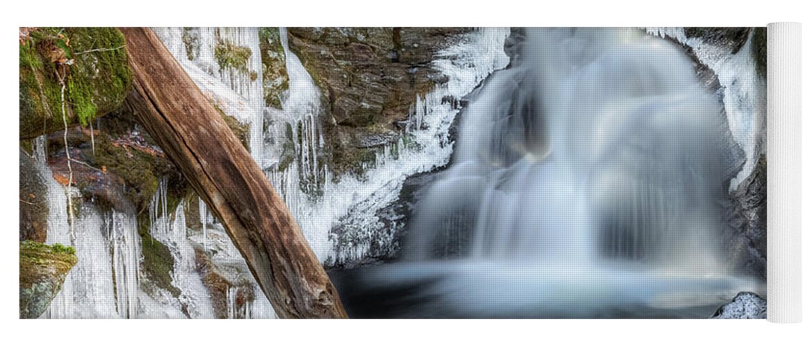 Mountain Stream Yoga Mat featuring the photograph Spring Thaw 2016 by Bill Wakeley