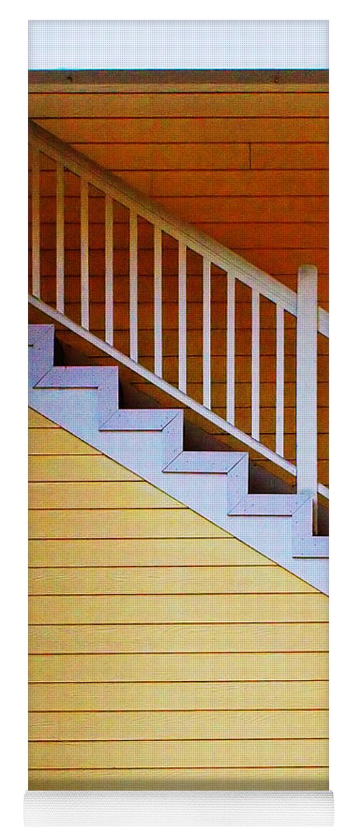 Stairs Yoga Mat featuring the photograph Stairs by Farol Tomson