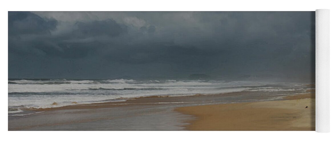 Susan Vineyard Yoga Mat featuring the photograph Storm Brewing on the Gold Coast by Susan Vineyard