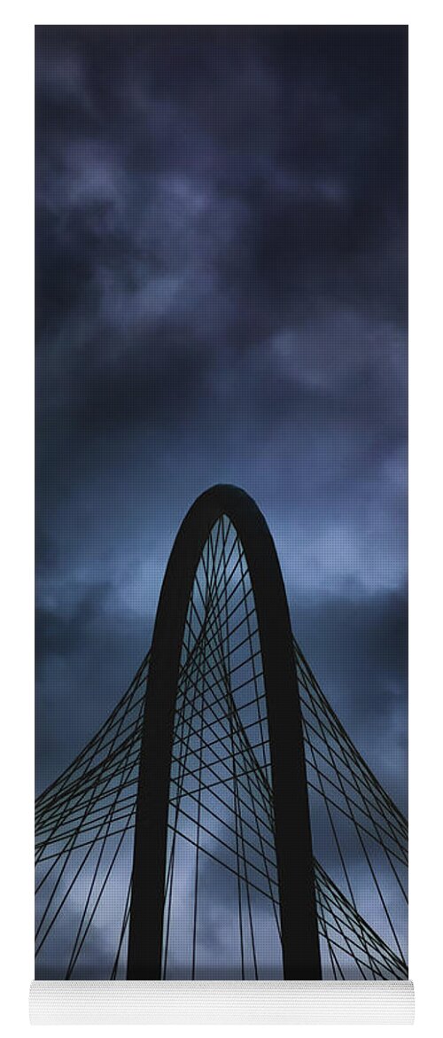 Dallas Yoga Mat featuring the photograph Storm Light by Peter Hull