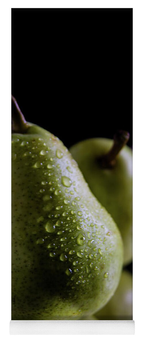 Diet Yoga Mat featuring the photograph Succulent Pears by Deborah Klubertanz