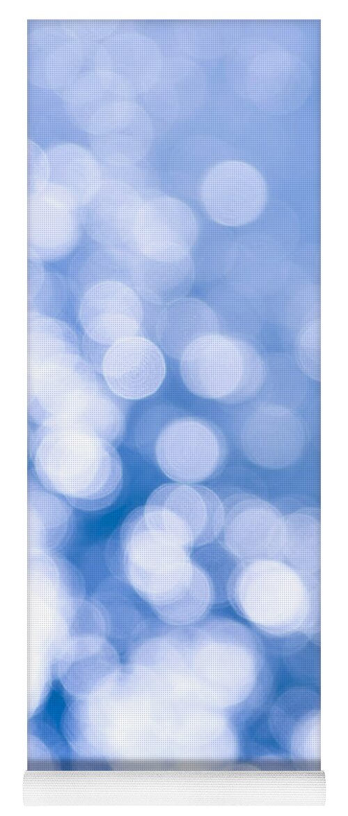 Blue Yoga Mat featuring the photograph Sun reflections on water by Elena Elisseeva