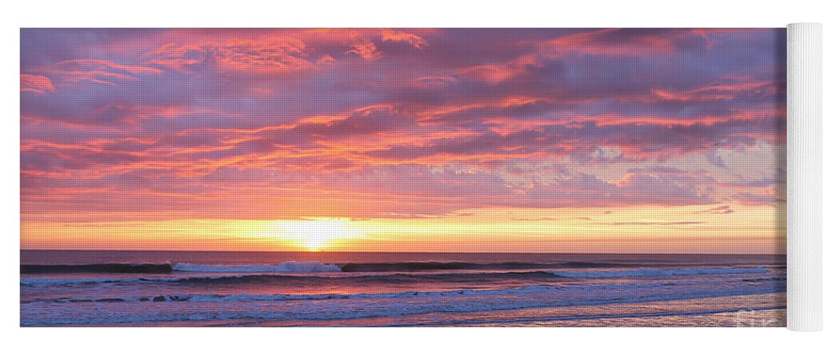  Yoga Mat featuring the photograph Sunrise Pinks by LeeAnn Kendall