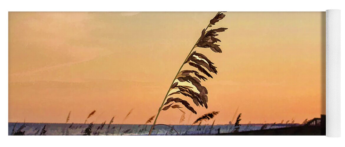Sunset Yoga Mat featuring the photograph Sunset Memories by Roberta Byram