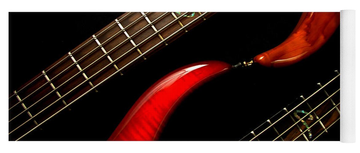 Guitar Yoga Mat featuring the photograph Sweet Refrain by Donna Blackhall