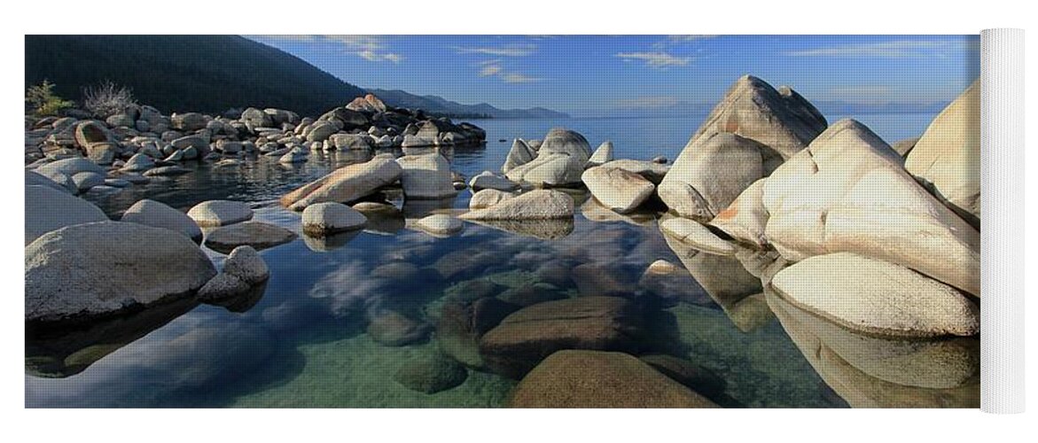 Lake Tahoe Yoga Mat featuring the photograph Tahoevision by Sean Sarsfield