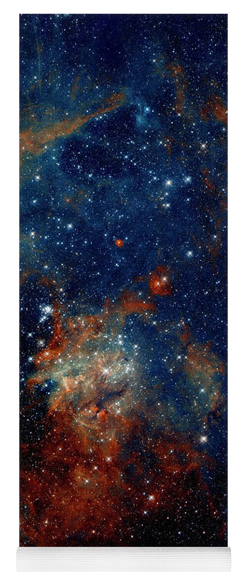 Heic1206a Yoga Mat featuring the photograph Tarantula Nebula Triptych 3 by Weston Westmoreland