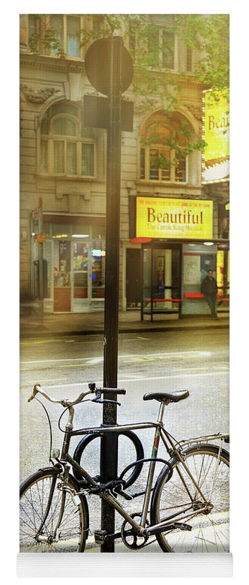 England Yoga Mat featuring the photograph The Beautiful Bicycle by Craig J Satterlee