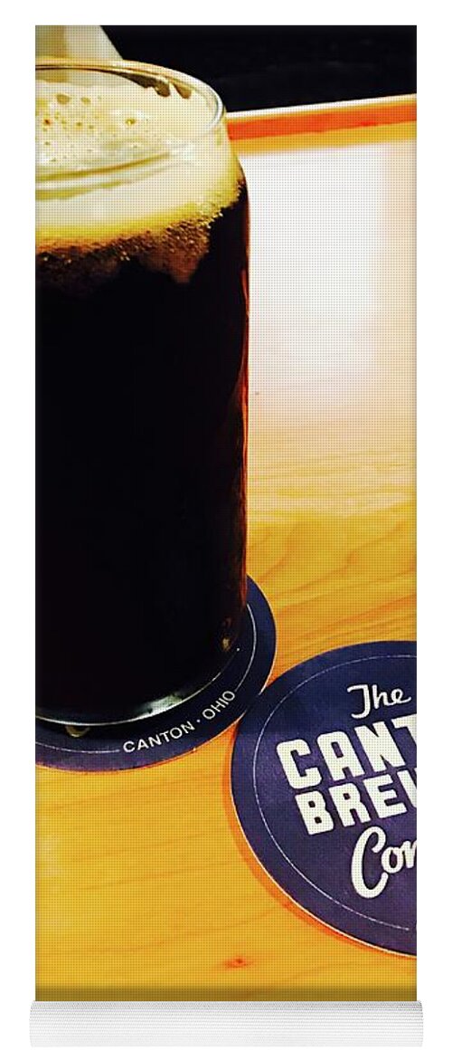 Beer Yoga Mat featuring the photograph The Canton Brewing Co by Michael Krek