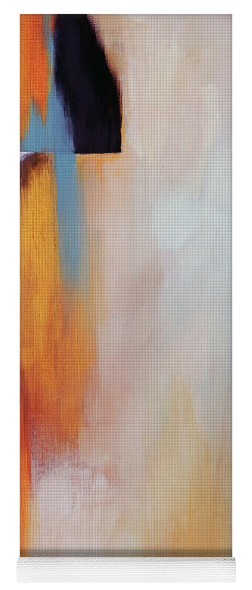 Abstract Yoga Mat featuring the painting The Clearing 3 by Michelle Joseph-Long