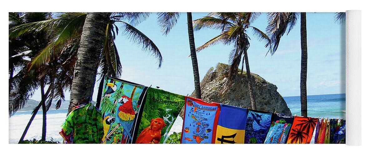 Barbados Yoga Mat featuring the photograph The Colors of Barbados by Kurt Van Wagner