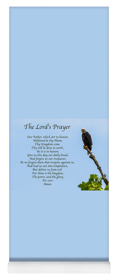 Prayer Yoga Mat featuring the photograph The Lord's Prayer by Holden The Moment