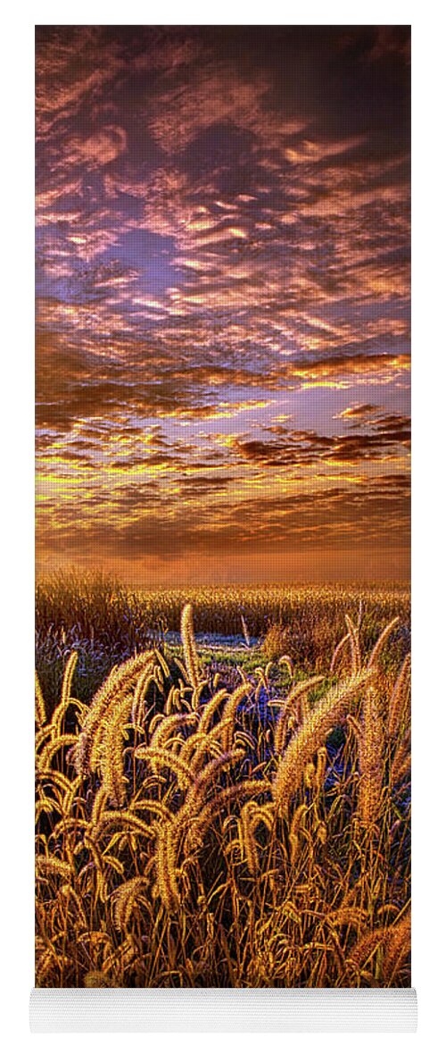 Landscape Yoga Mat featuring the photograph The Outer Fringes by Phil Koch