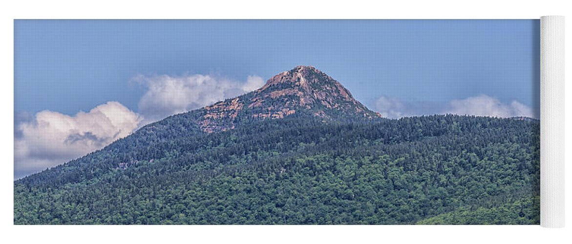 The Summit Of Mount Chocura Yoga Mat featuring the photograph The Summit of Mount Chocura by Brian MacLean