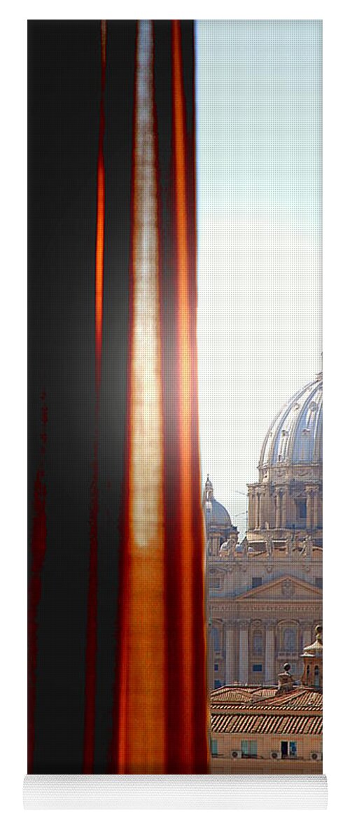 Vatican Yoga Mat featuring the photograph The Vatican by Valentino Visentini