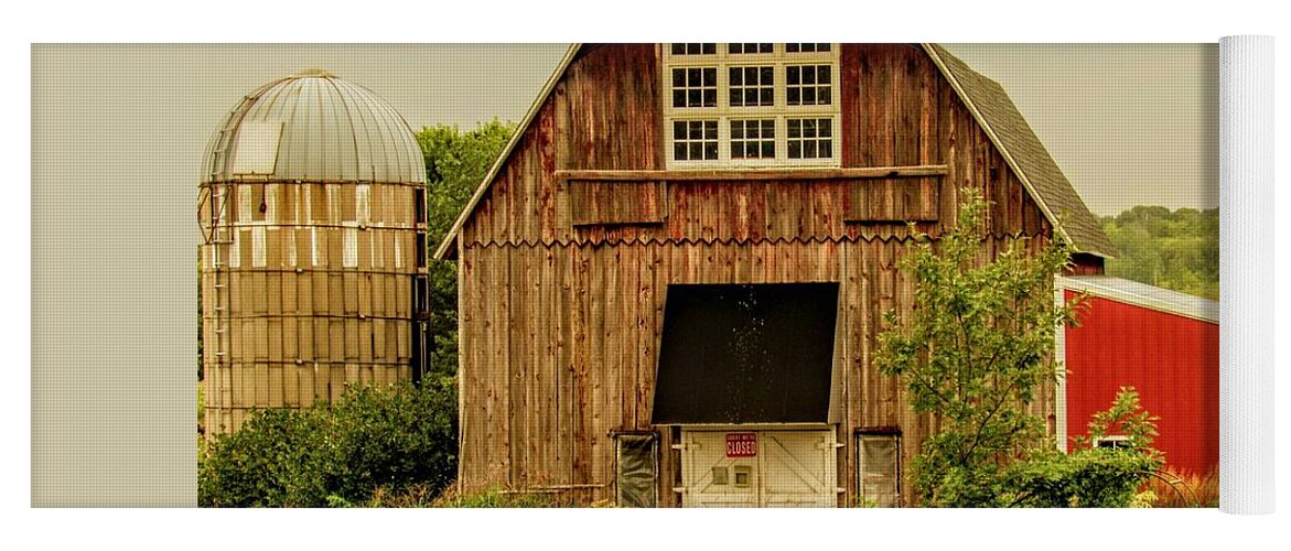 Barn Yoga Mat featuring the photograph To Be Named by Curtis Tilleraas