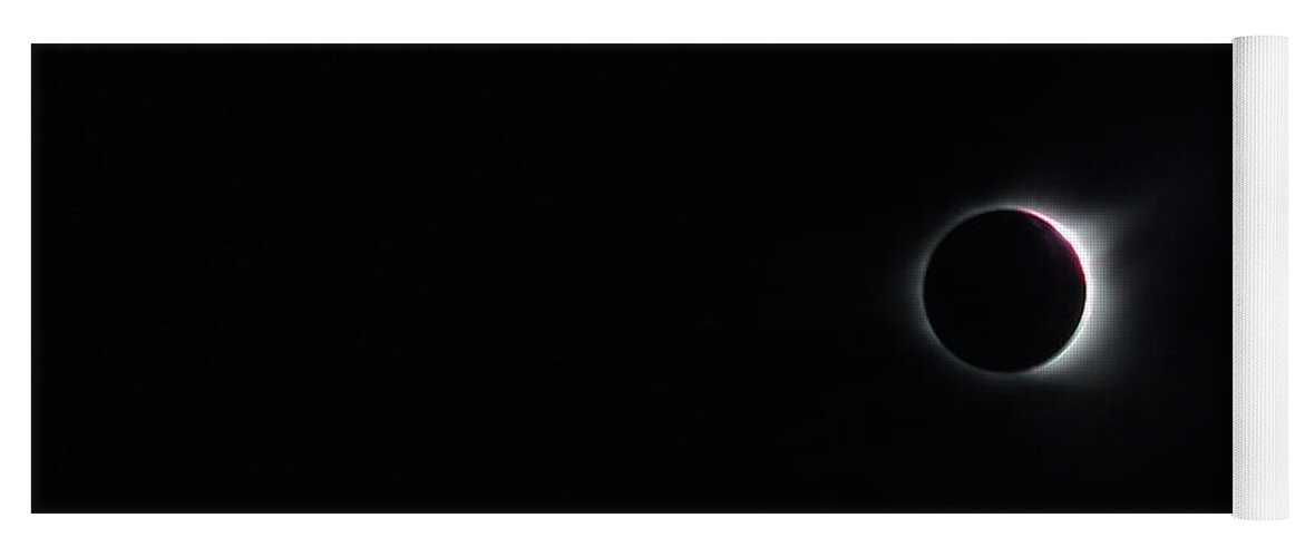 Total Eclipse Yoga Mat featuring the photograph Total Eclipse by Jennifer Robin