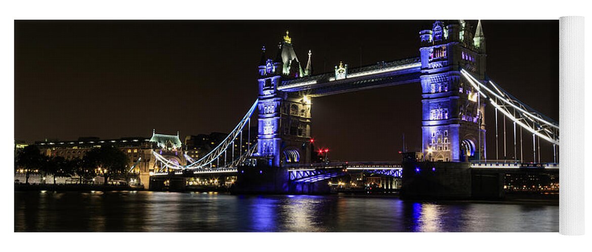 Architecture Yoga Mat featuring the photograph Tower Bridge #2 by Chris Smith