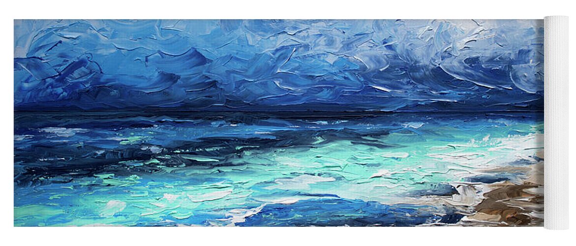 Acrylic Yoga Mat featuring the painting Trade Winds by William Love