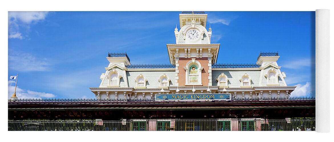 Animal Kingdom Yoga Mat featuring the photograph Train Station by Greg Fortier