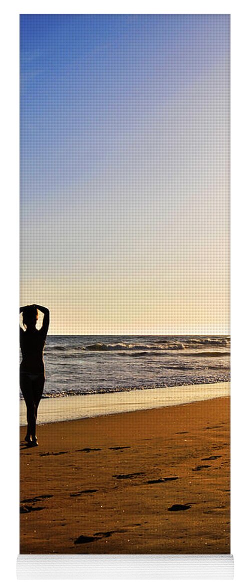 Glamour Photographs Yoga Mat featuring the photograph Tranquility by Robert WK Clark