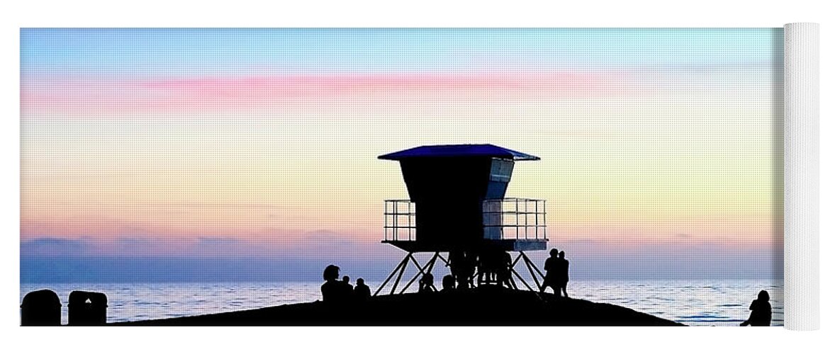 447c Yoga Mat featuring the photograph Treasure Coast Florida Sunrise Seascape Paradise 447c by Ricardos Creations