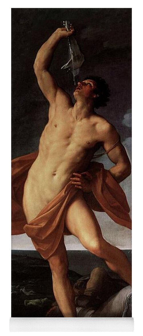 Triumph Of Samson Yoga Mat featuring the painting Triumph of Samson by Guido Reni