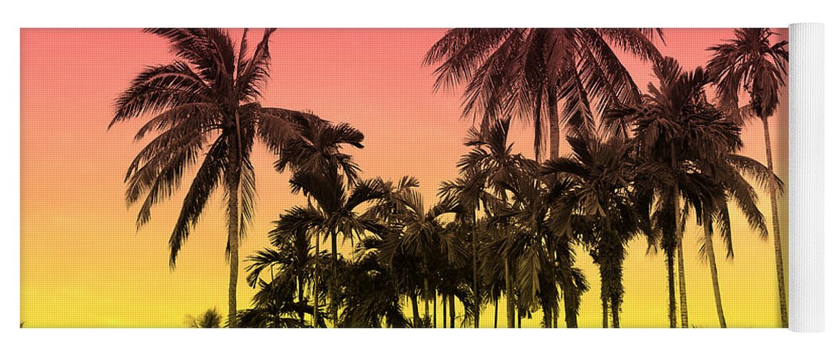  Yoga Mat featuring the photograph Tropical 9 by Mark Ashkenazi