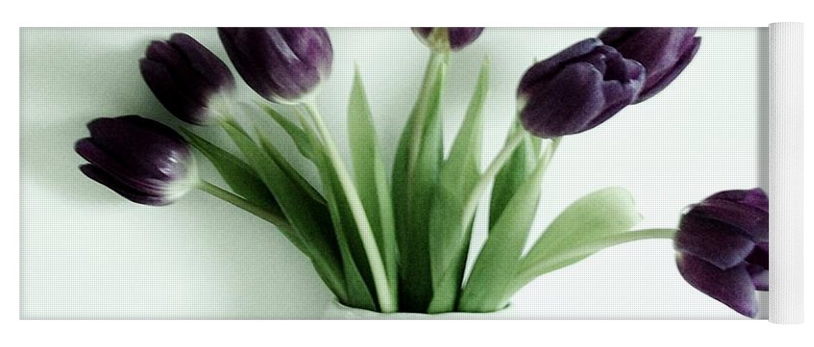Photo Yoga Mat featuring the photograph Tulips For You by Marsha Heiken