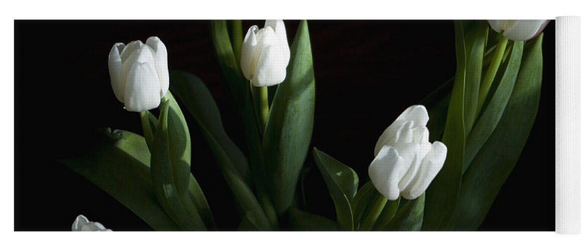 Photograph Yoga Mat featuring the photograph Tulips by Rhonda McDougall