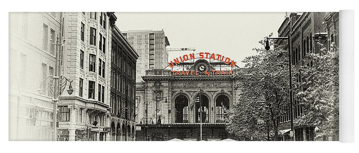Union Station Yoga Mat featuring the photograph Union Station by Susan Rissi Tregoning