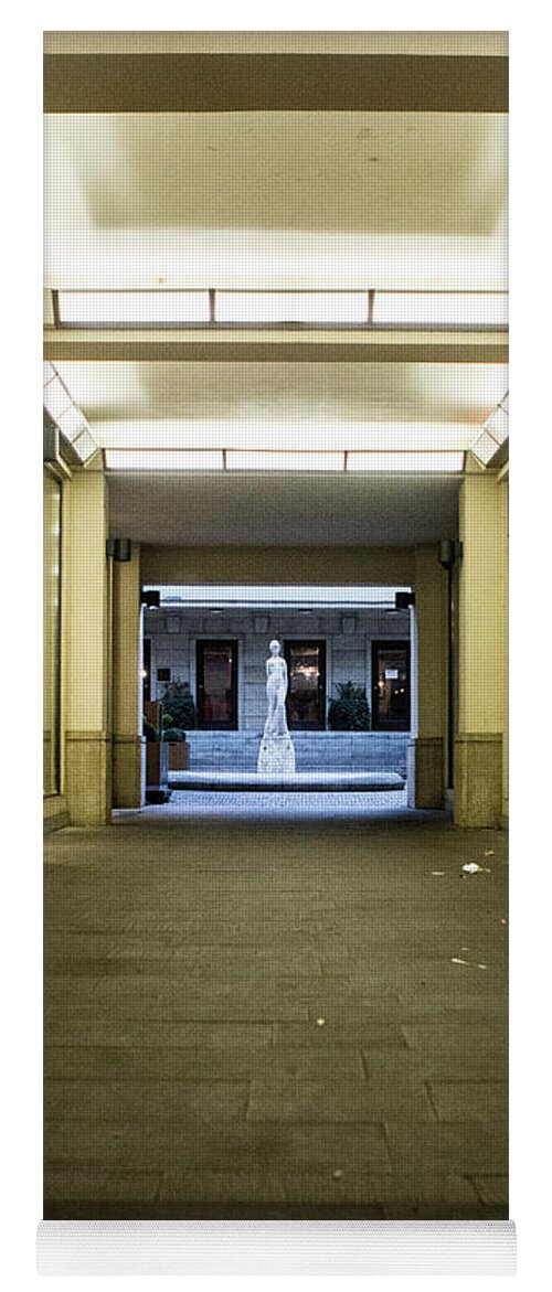 Prague Yoga Mat featuring the photograph Urban Framing by Matthew Wolf