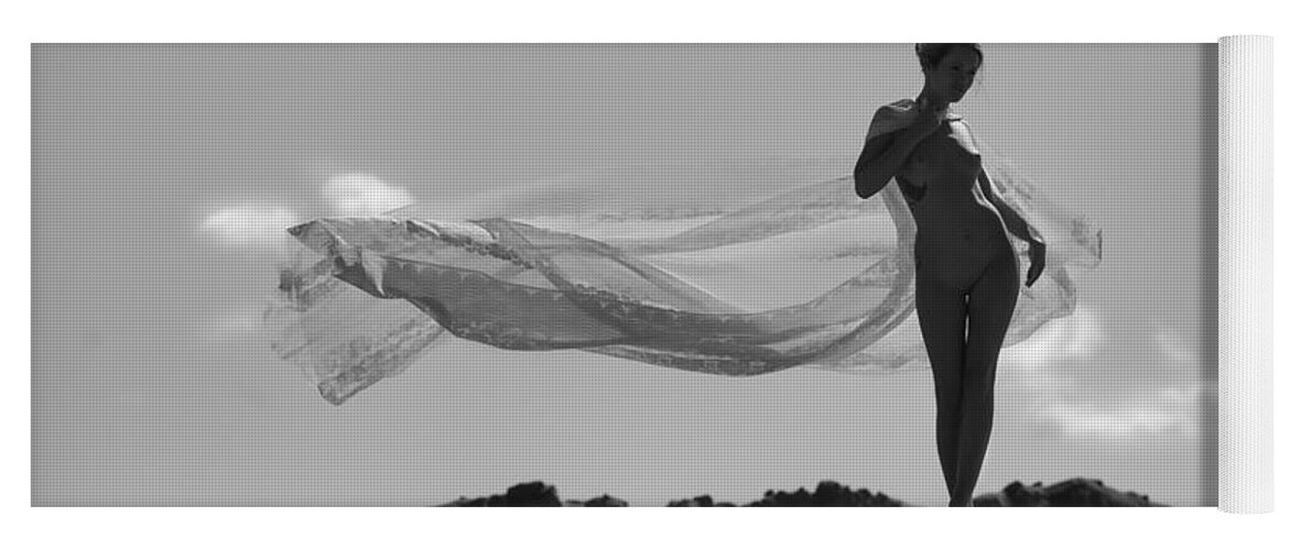 Russian Artists New Wave Yoga Mat featuring the photograph Veiled With Sun and Wind by Vitaly Vakhrushev