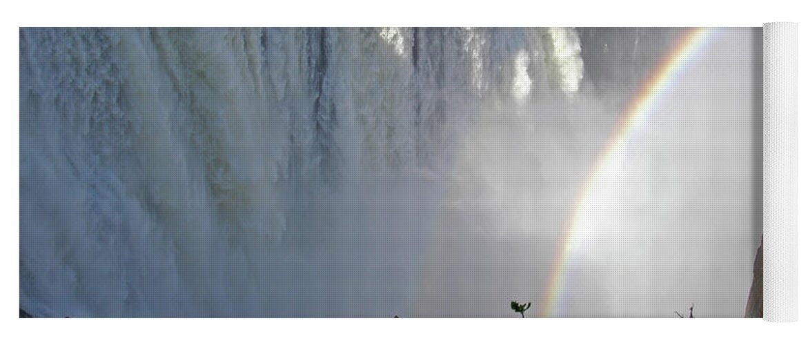 Victoria Yoga Mat featuring the photograph Victoria Falls by Ted Keller