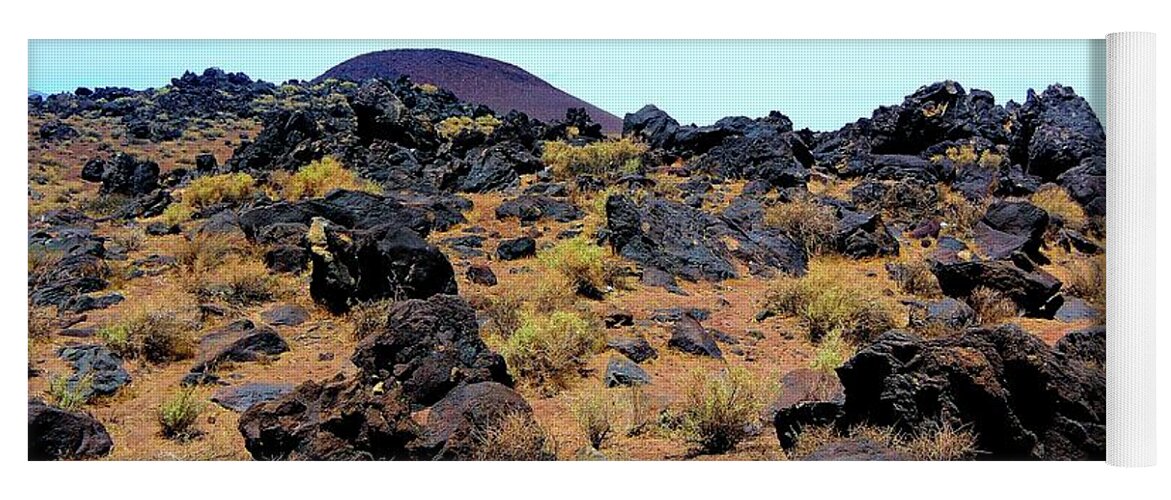 Basaltic Falls Yoga Mat featuring the photograph Volcanic Field by Joe Lach
