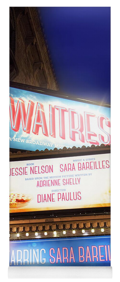 Waitress Yoga Mat featuring the photograph Waitress the Musical by Mark Andrew Thomas