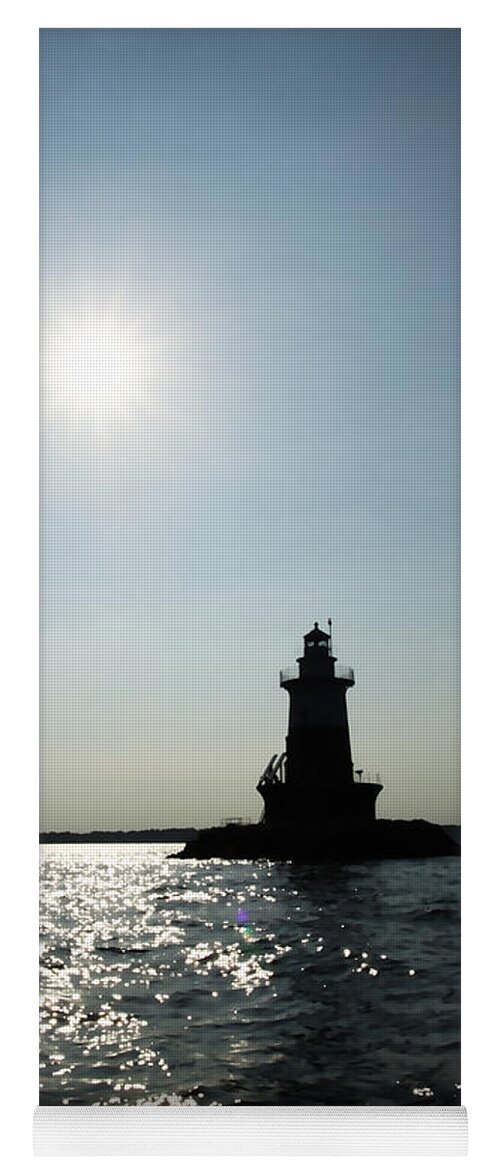 Lighthouse Yoga Mat featuring the photograph Warm Like the Evening Sun by Xine Segalas