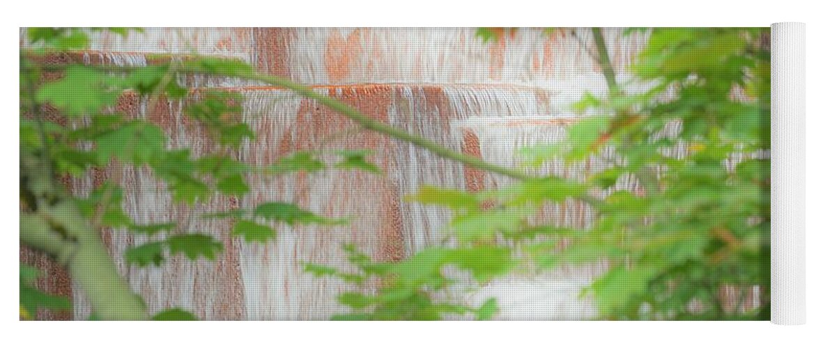 Portland Oregon Yoga Mat featuring the photograph Waterfall, Portland by Merle Grenz