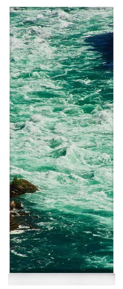 Amercian Falls Yoga Mat featuring the photograph Whirlpool by Kathi Isserman