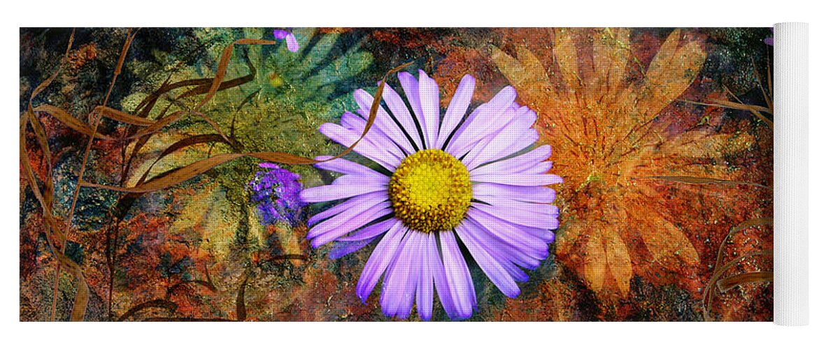 Flower Yoga Mat featuring the photograph Wildflowers by Ed Hall