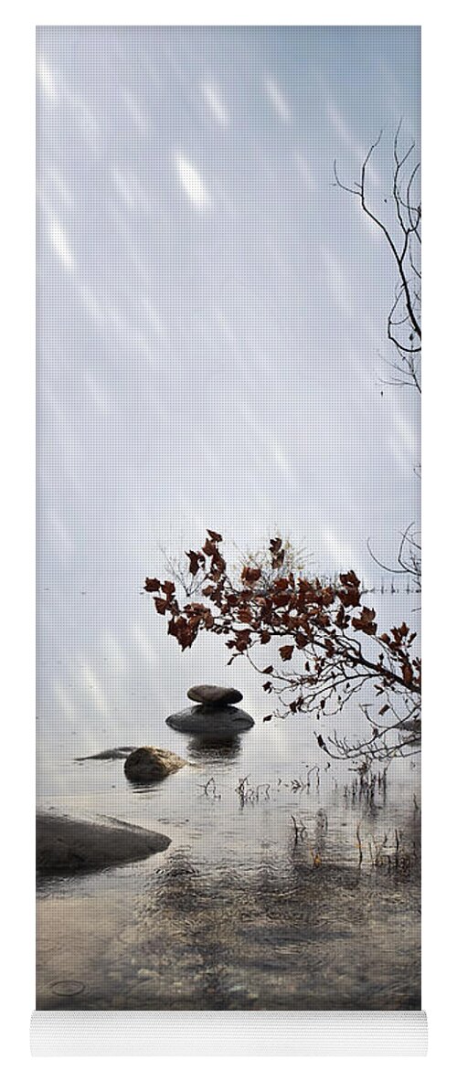 Zen Yoga Mat featuring the photograph Zen stones by Joana Kruse
