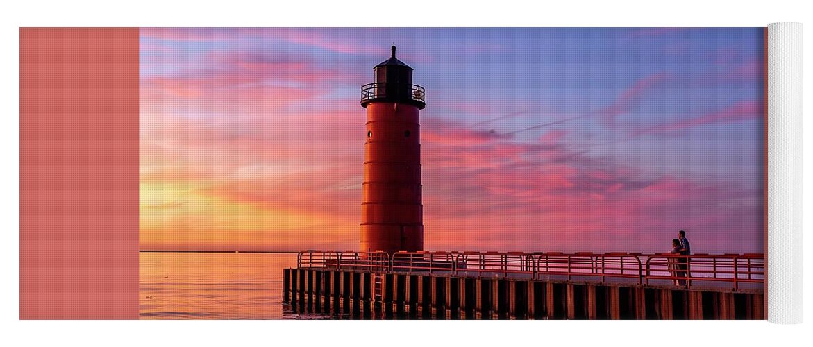 Milwaukee Yoga Mat featuring the photograph Capture the Sunrise by Kristine Hinrichs