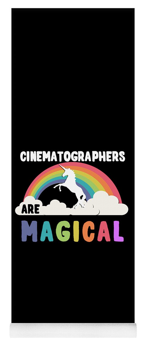 Unicorn Yoga Mat featuring the photograph Cinematographers Are Magical #1 by Flippin Sweet Gear
