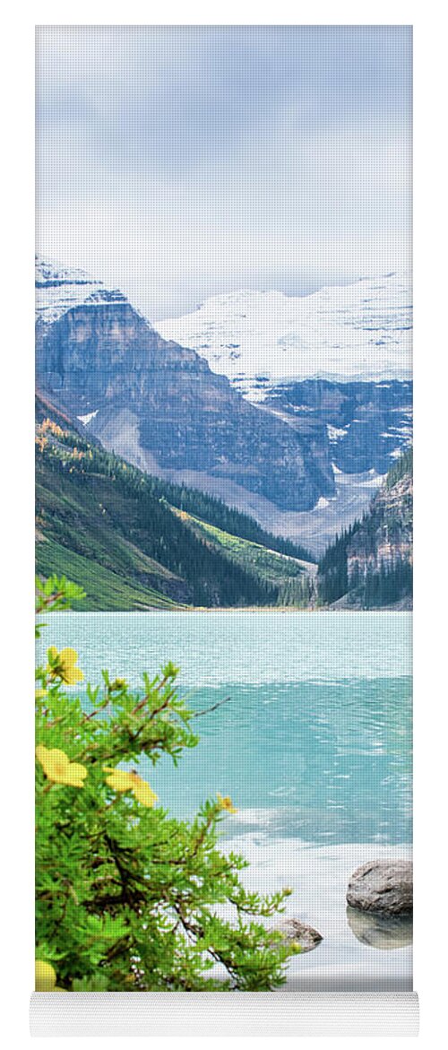 Alberta Yoga Mat featuring the photograph Lake Louise Banff #1 by Nick Mares