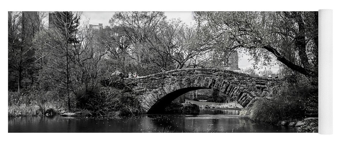 Bridge Yoga Mat featuring the photograph Park Bridge #1 by Stuart Manning