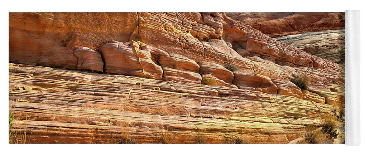 Valley Of Fire State Park Yoga Mat featuring the photograph Ship of Sandstone in Valley of Fire #1 by Ray Mathis