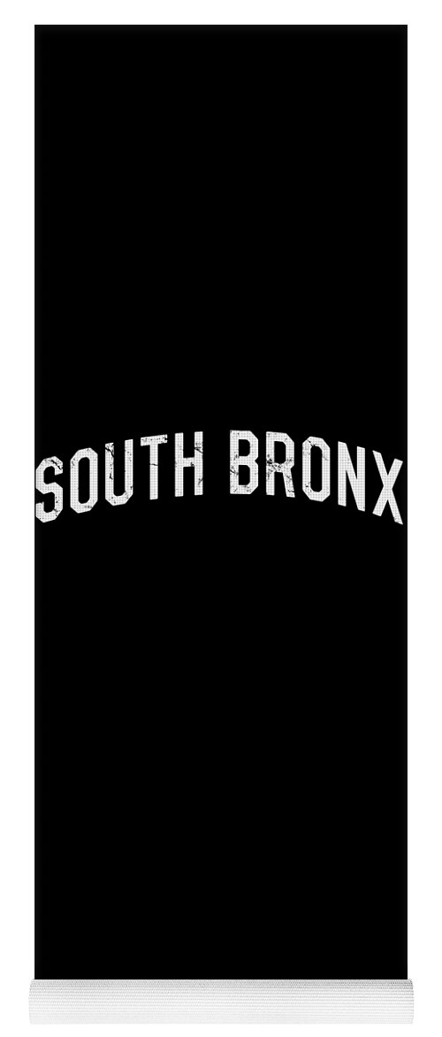 Cool Yoga Mat featuring the digital art South Bronx #1 by Flippin Sweet Gear