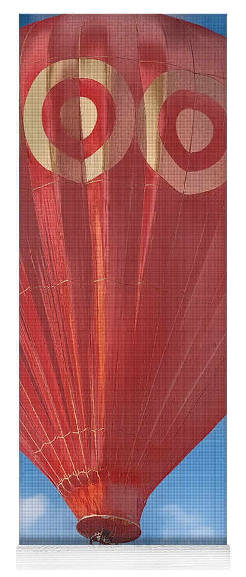  Hot Air Balloon Yoga Mat featuring the photograph Up, Up and Away #1 by Dyle Warren