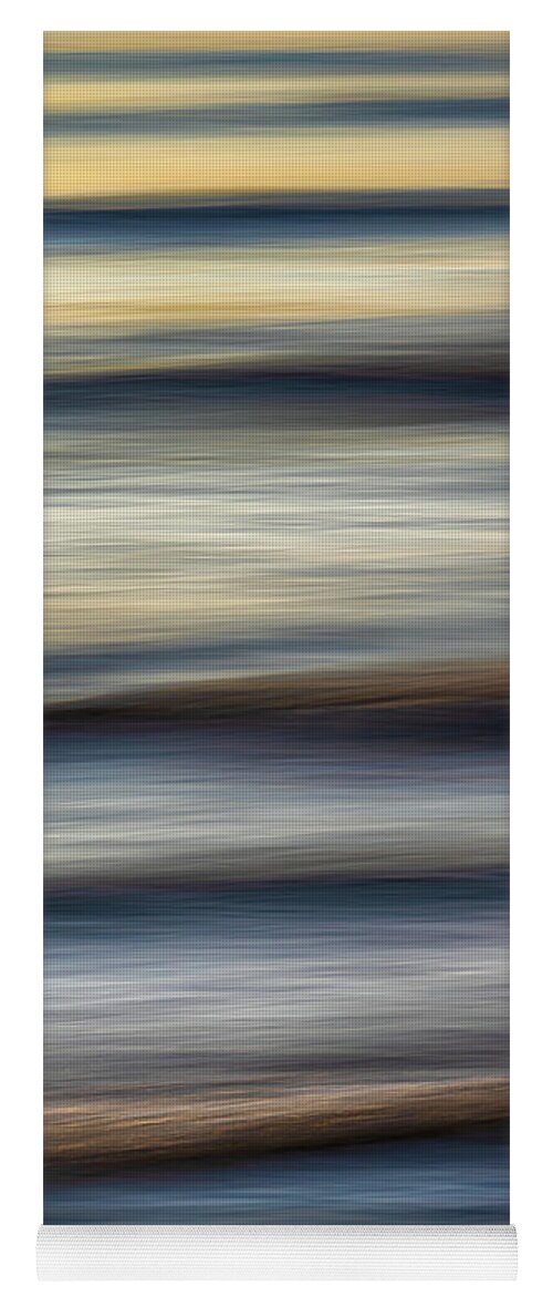 Wave Yoga Mat featuring the photograph Waves #1 by Brad Bellisle
