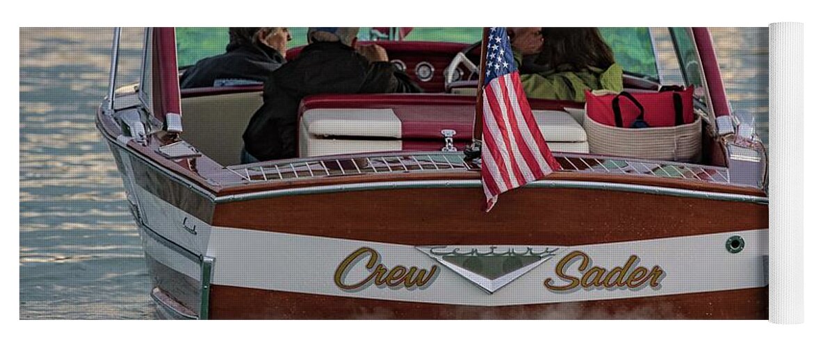 Boat Yoga Mat featuring the photograph 166 3 by Steven Lapkin